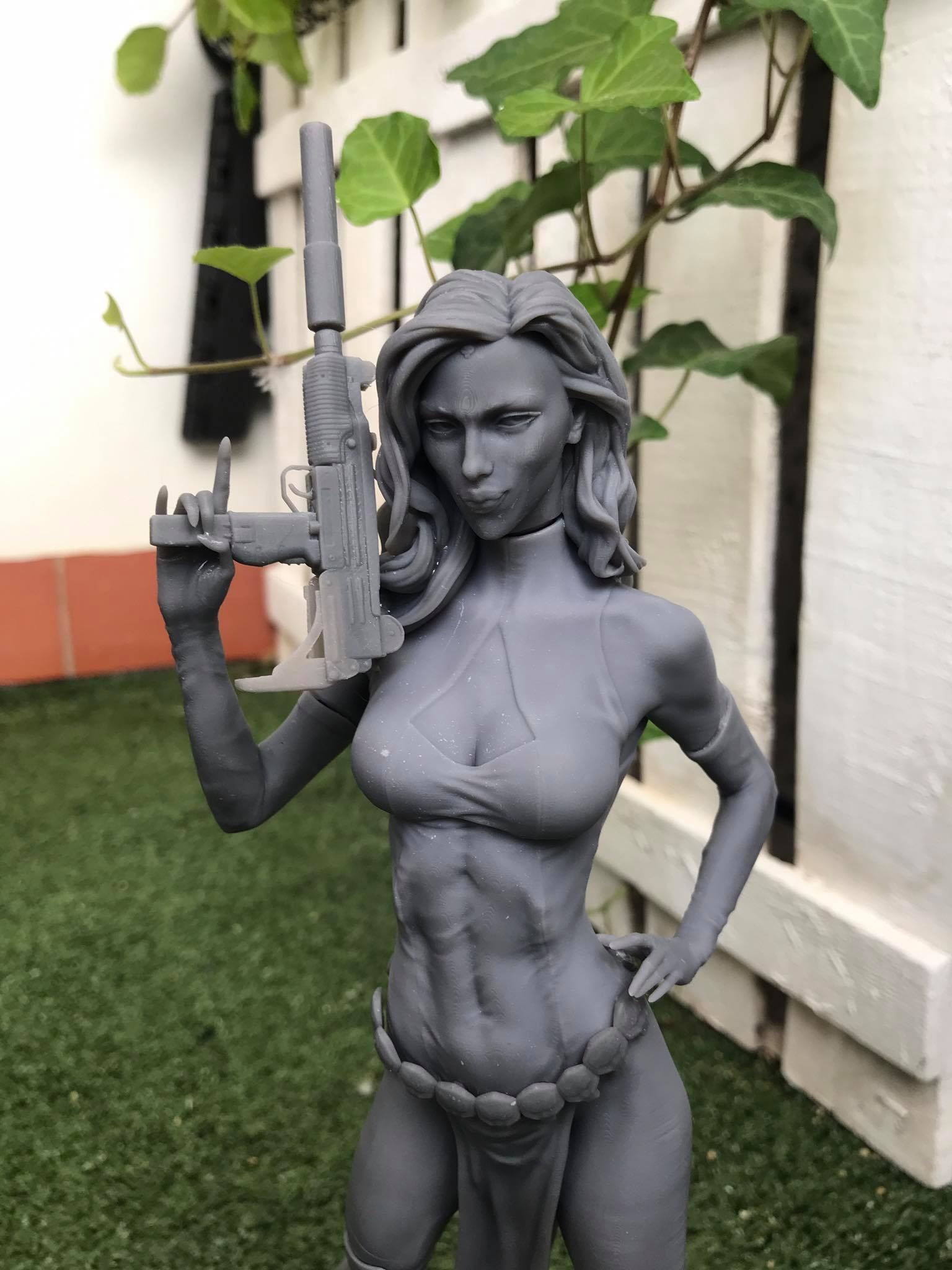 X-Men  Mistique  3D print model_25