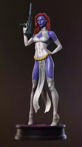 X-Men  Mistique  3D print model X-Men  Mistique  3D print model