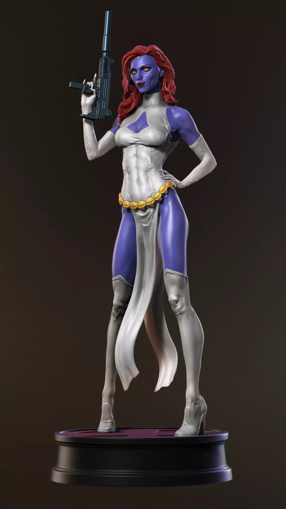 X-Men  Mistique  3D print model_0