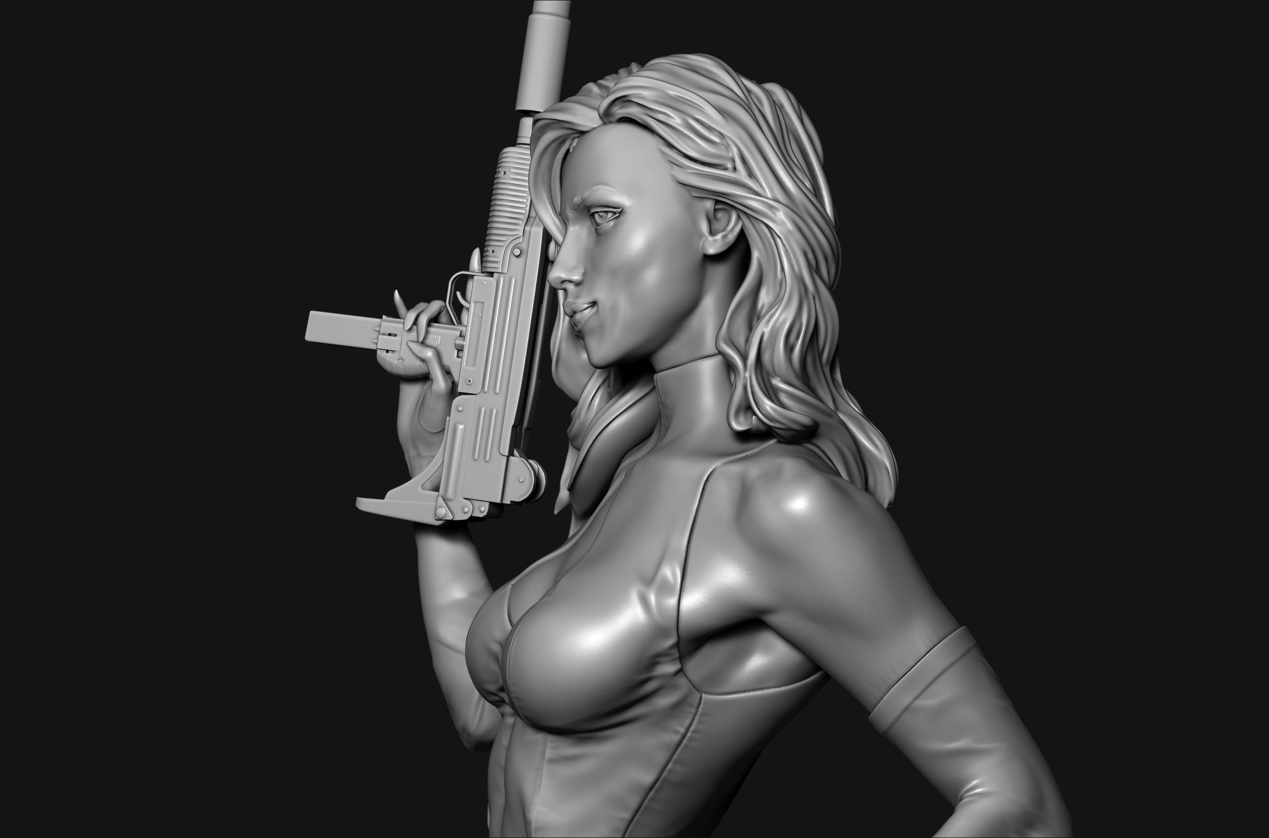 X-Men  Mistique  3D print model_14