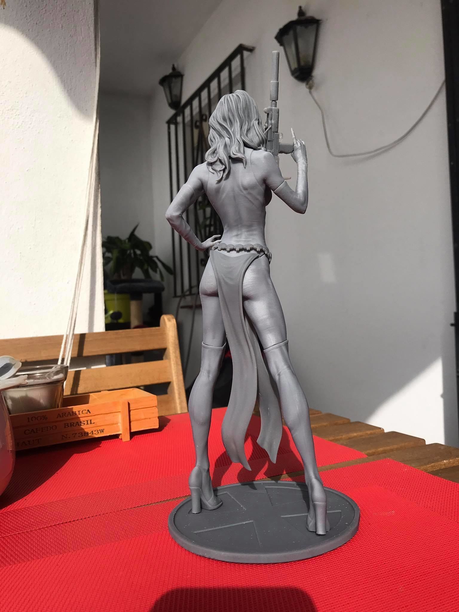 X-Men  Mistique  3D print model_24