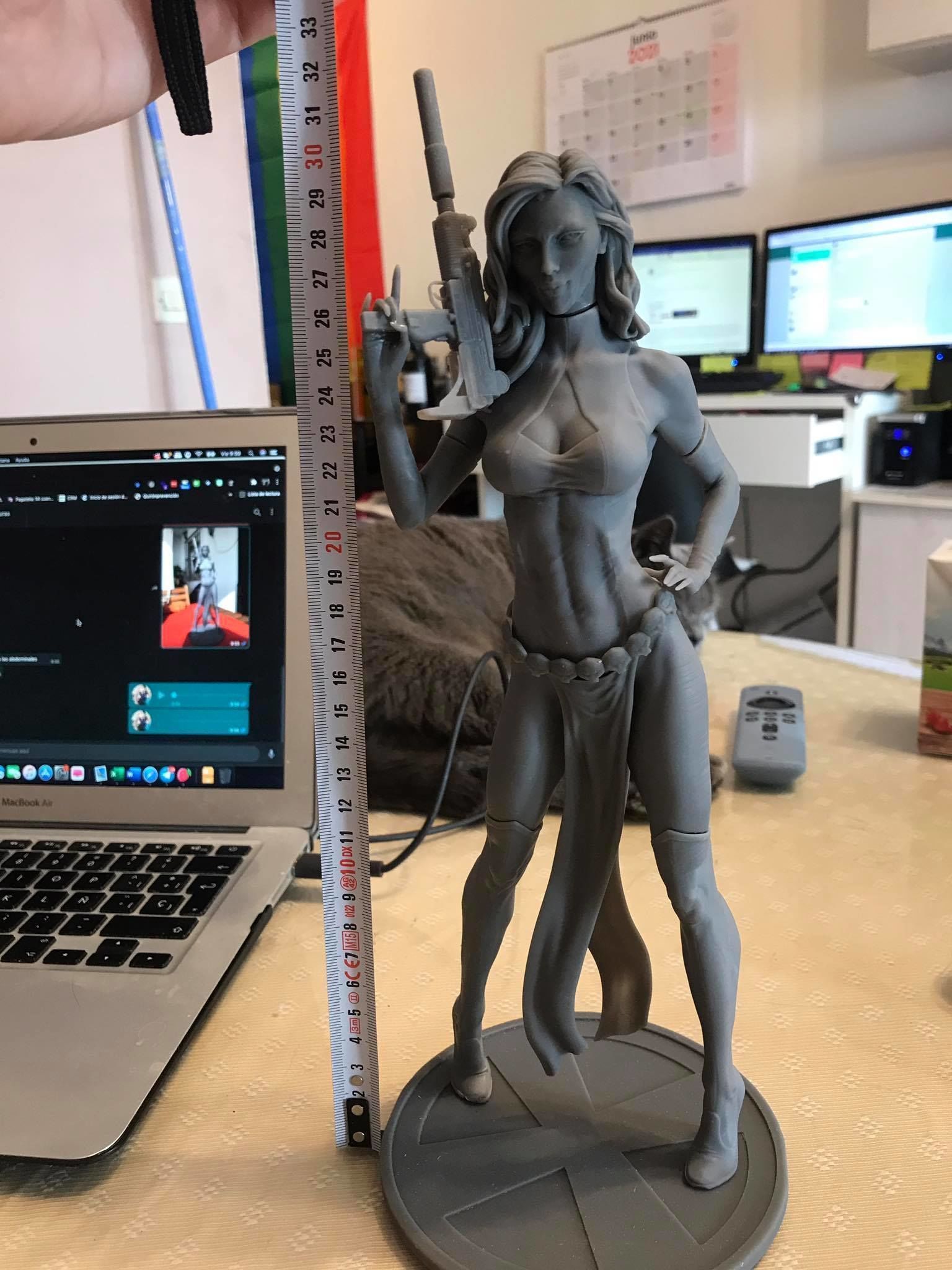 X-Men  Mistique  3D print model_31