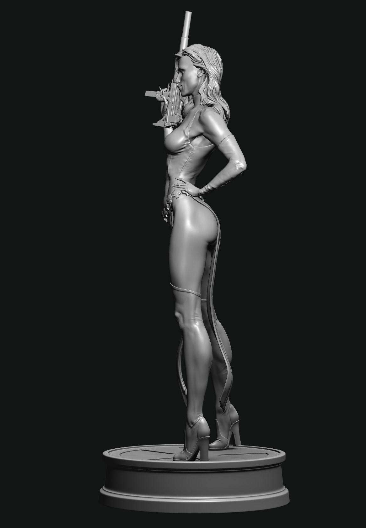 X-Men  Mistique  3D print model_6