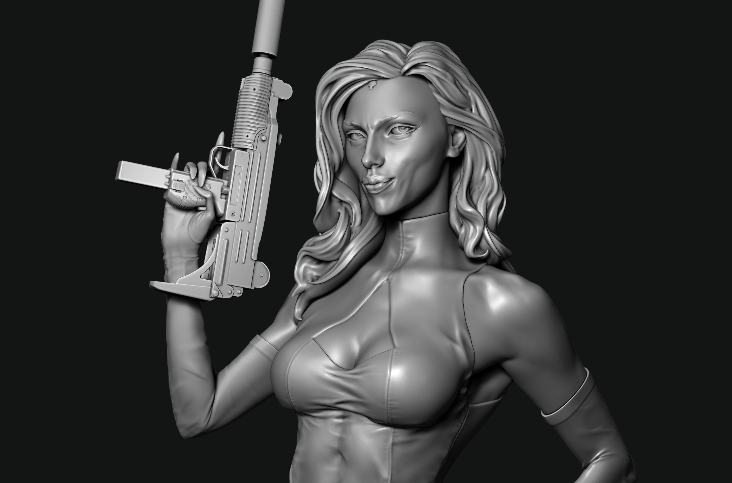 X-Men  Mistique  3D print model_13