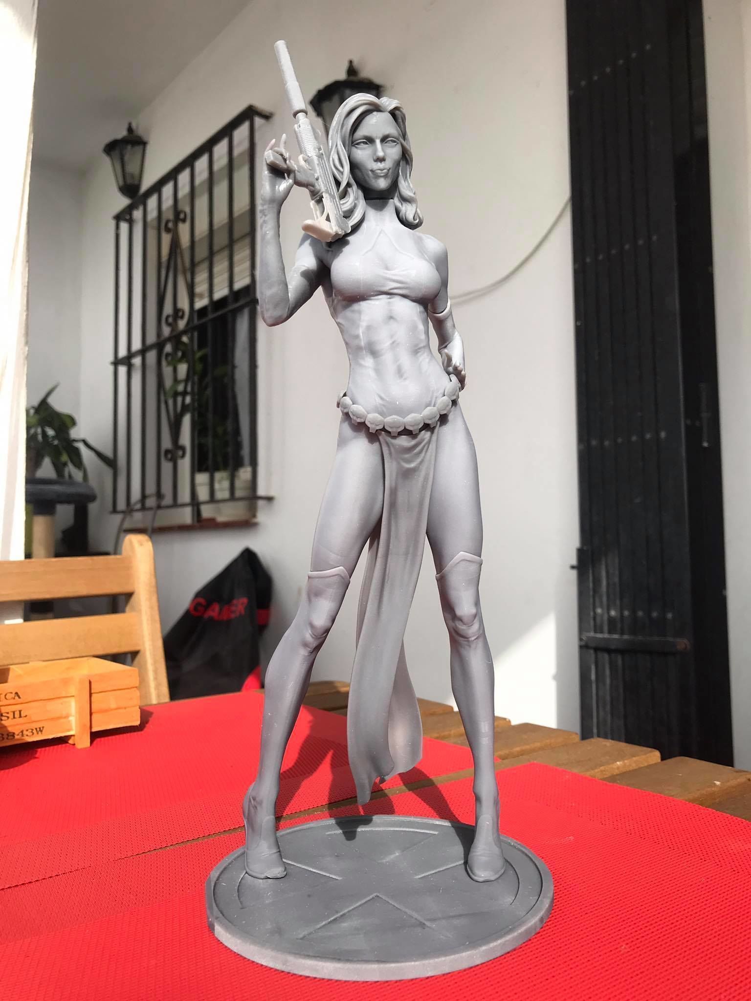 X-Men  Mistique  3D print model_21