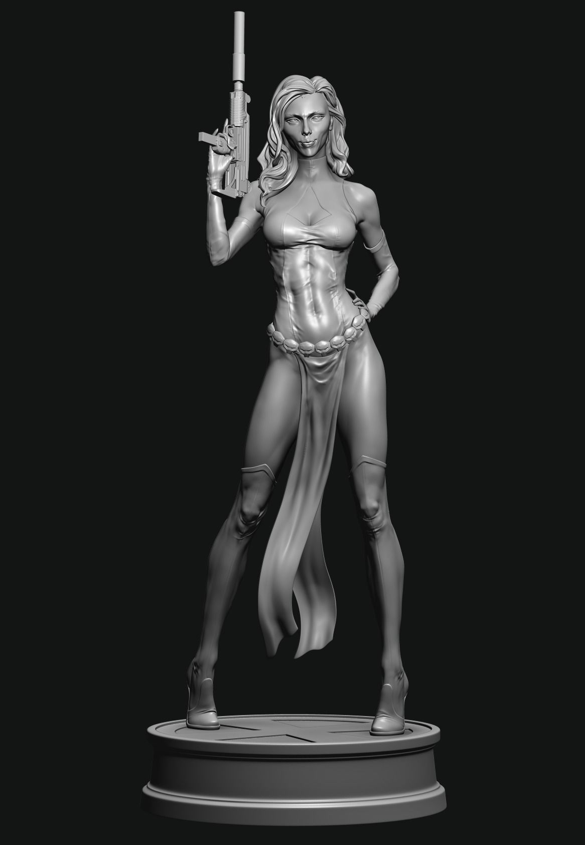 X-Men  Mistique  3D print model_4