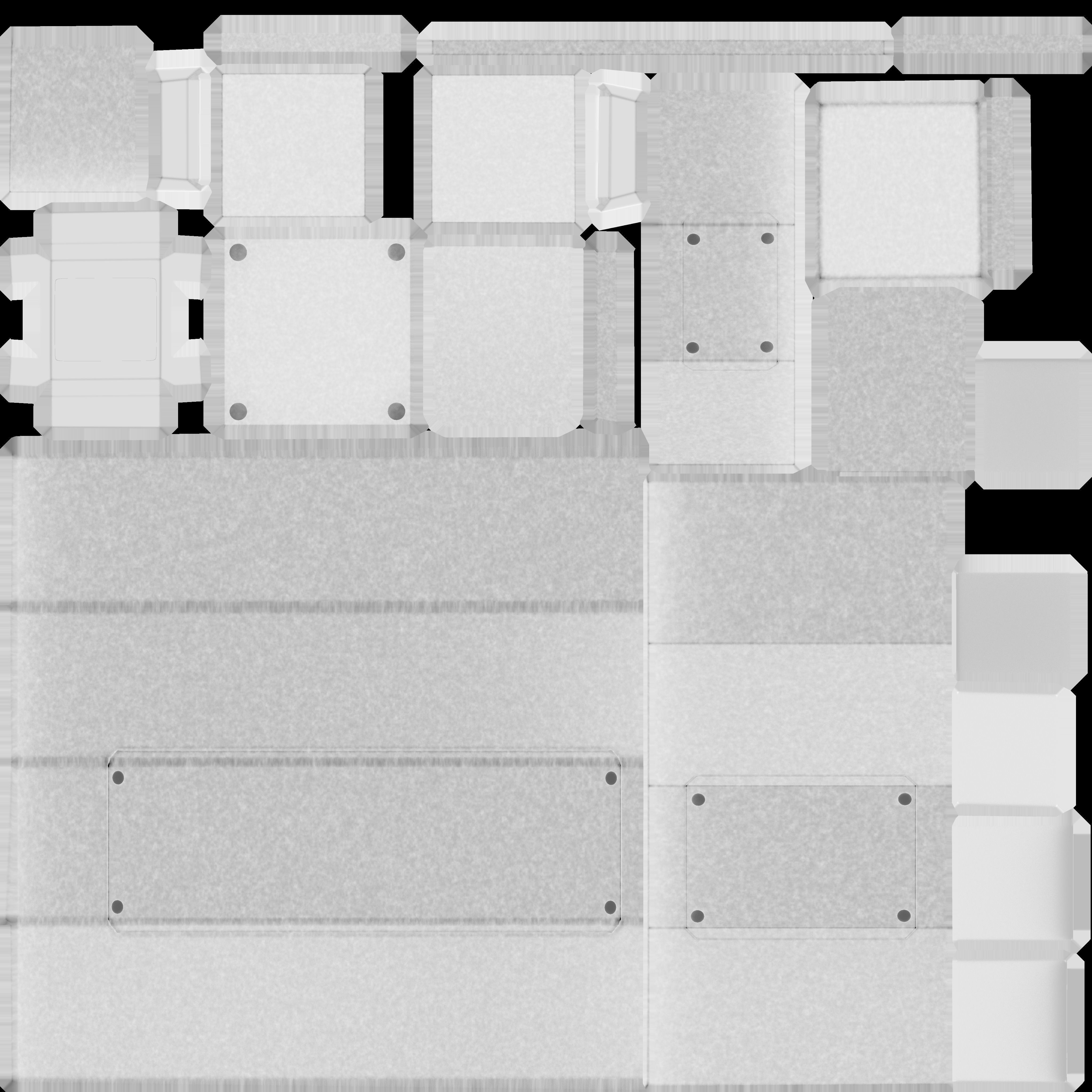 Street Light 8 Bollard 350 mm Moss Green Version 2 Low-poly 3D model_104