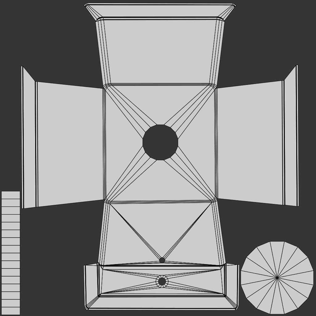 Sink 40cm 3D model_3