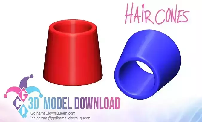 Cosplay Hair Cone