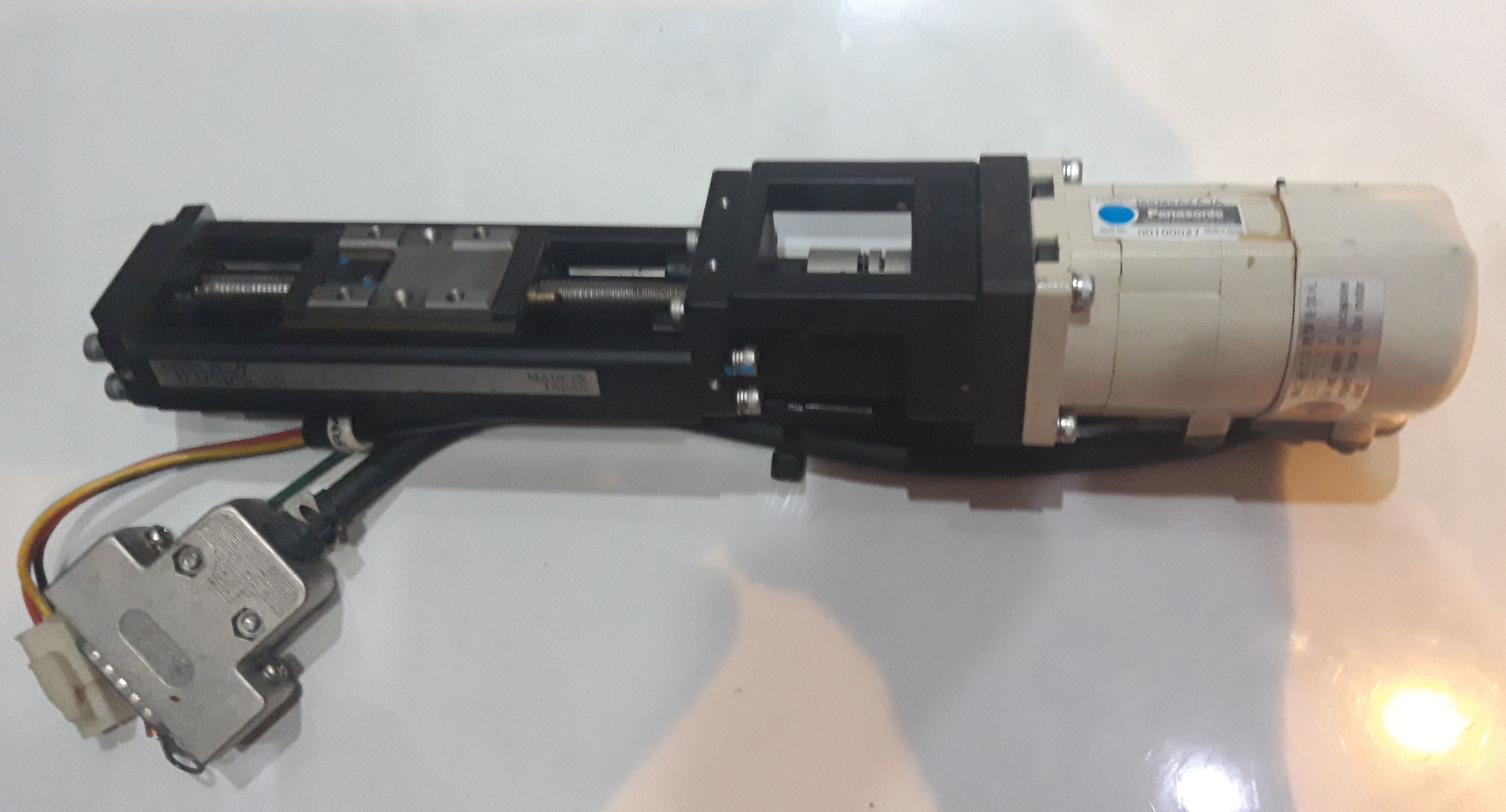 Servo Linear Actuator 3D model_3