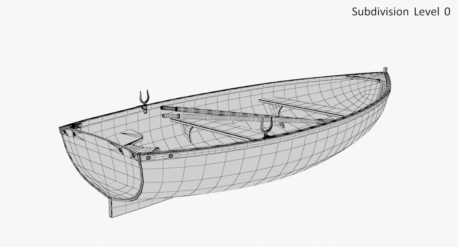  Boat 01 d 3D model_9