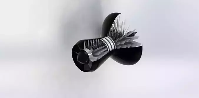 Aircraft gas turbine