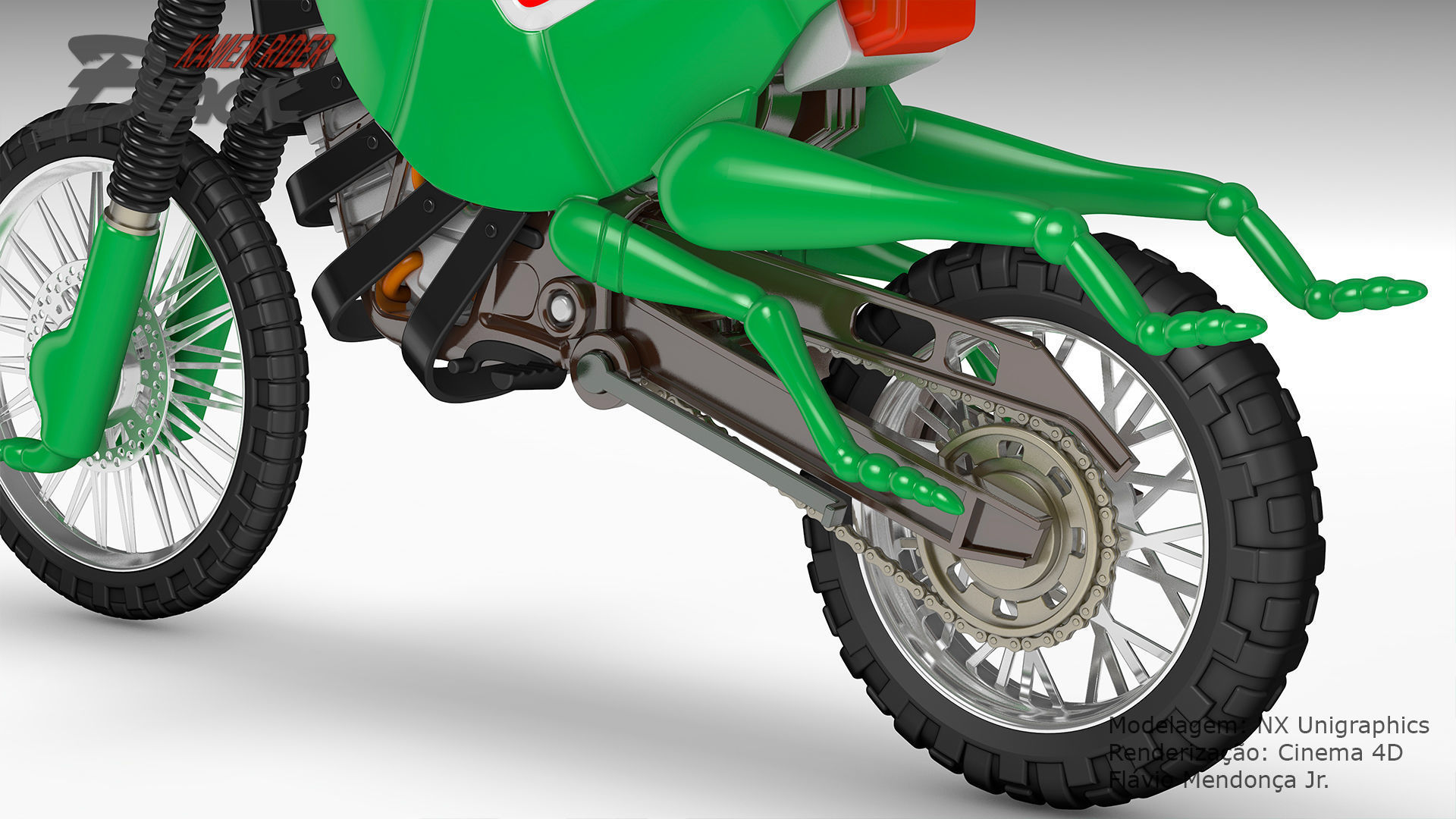 Battle Hopper - Kamen Rider Black 3D print model_5