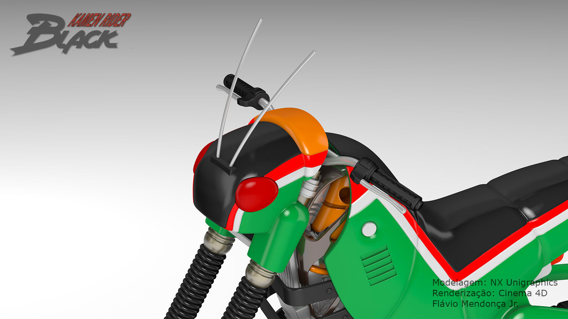 Battle Hopper - Kamen Rider Black 3D print model_4