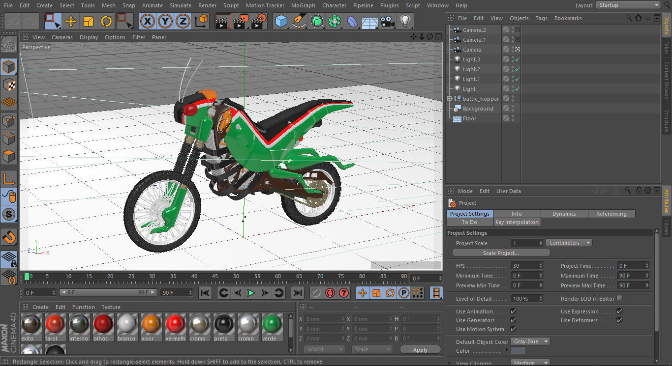 Battle Hopper - Kamen Rider Black 3D print model_8