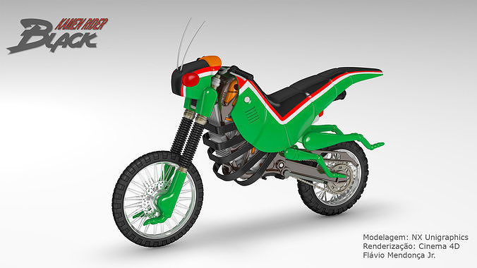 Battle Hopper - Kamen Rider Black 3D print model