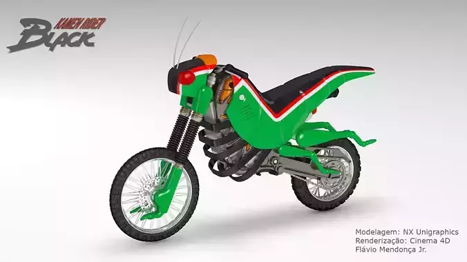 Battle Hopper - Kamen Rider Black 3D print model