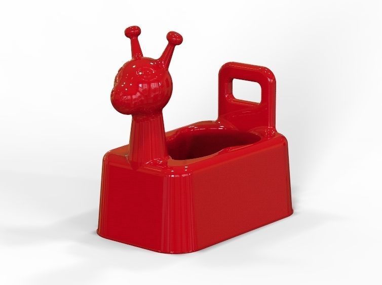 Loo Seat for Toddler 3D print model_1