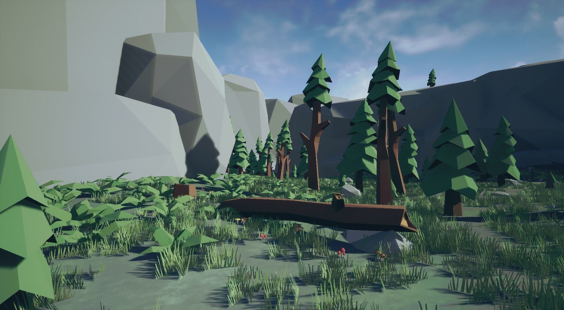 Low poly nature environment pack Low-poly 3D model_5
