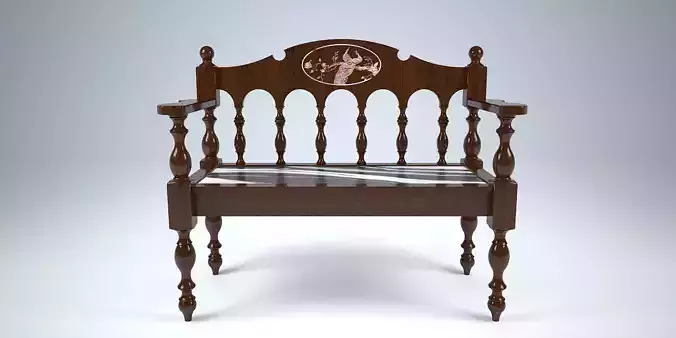 ANTIQUE BENCH 2 SEATERS