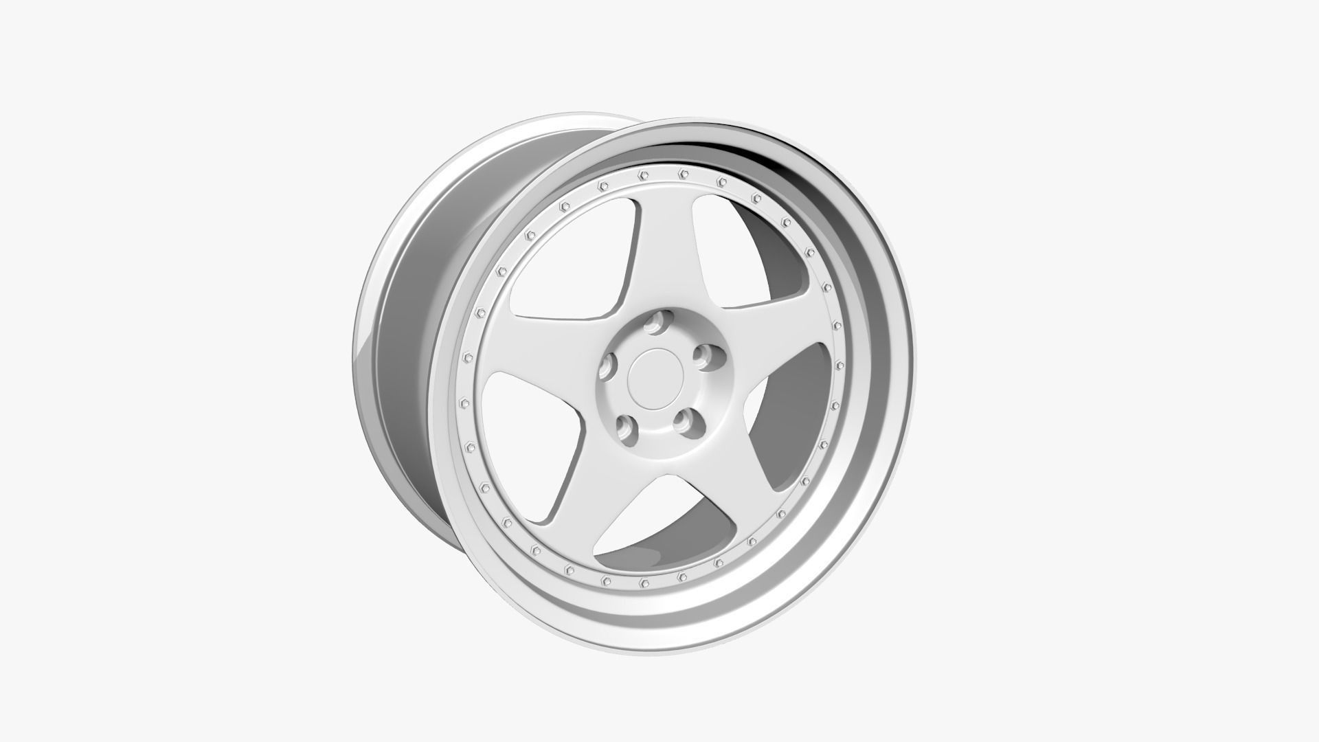 Rims Model wheel 3D model_21