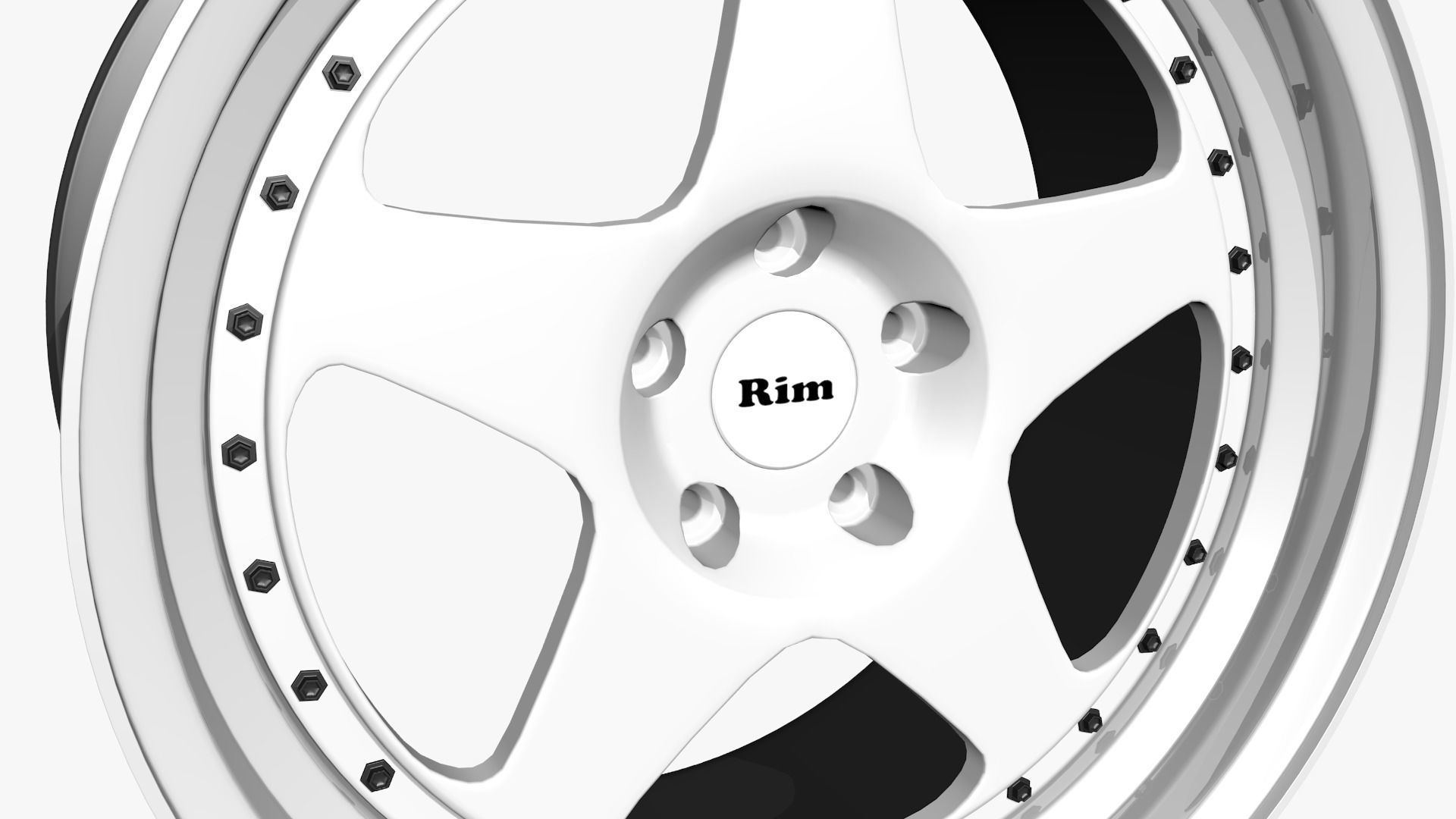 Rims Model wheel 3D model_19
