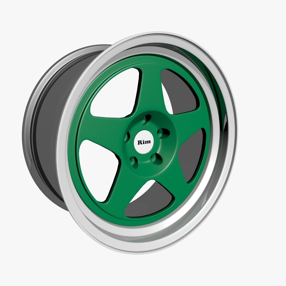 Rims Model wheel 3D model_2