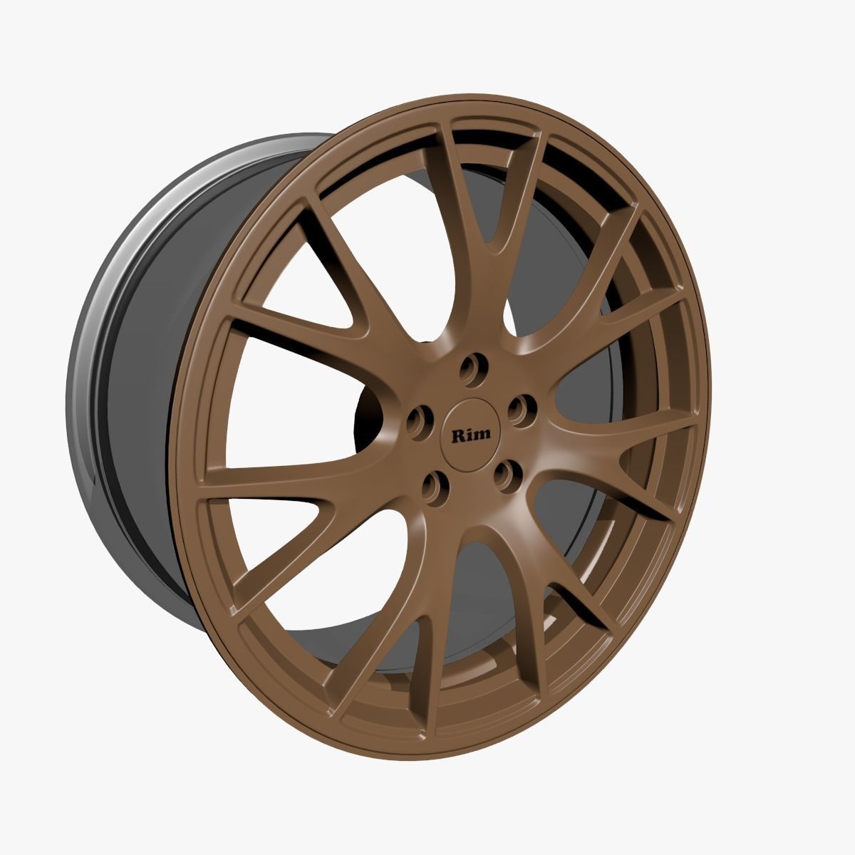 Rims Model wheel 3D model_28