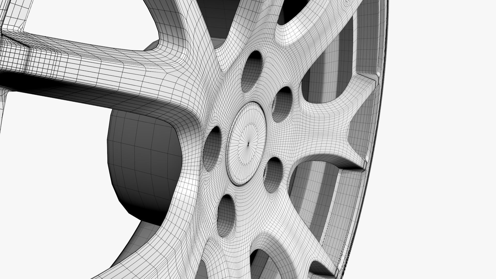 Rims Model wheel 3D model_41