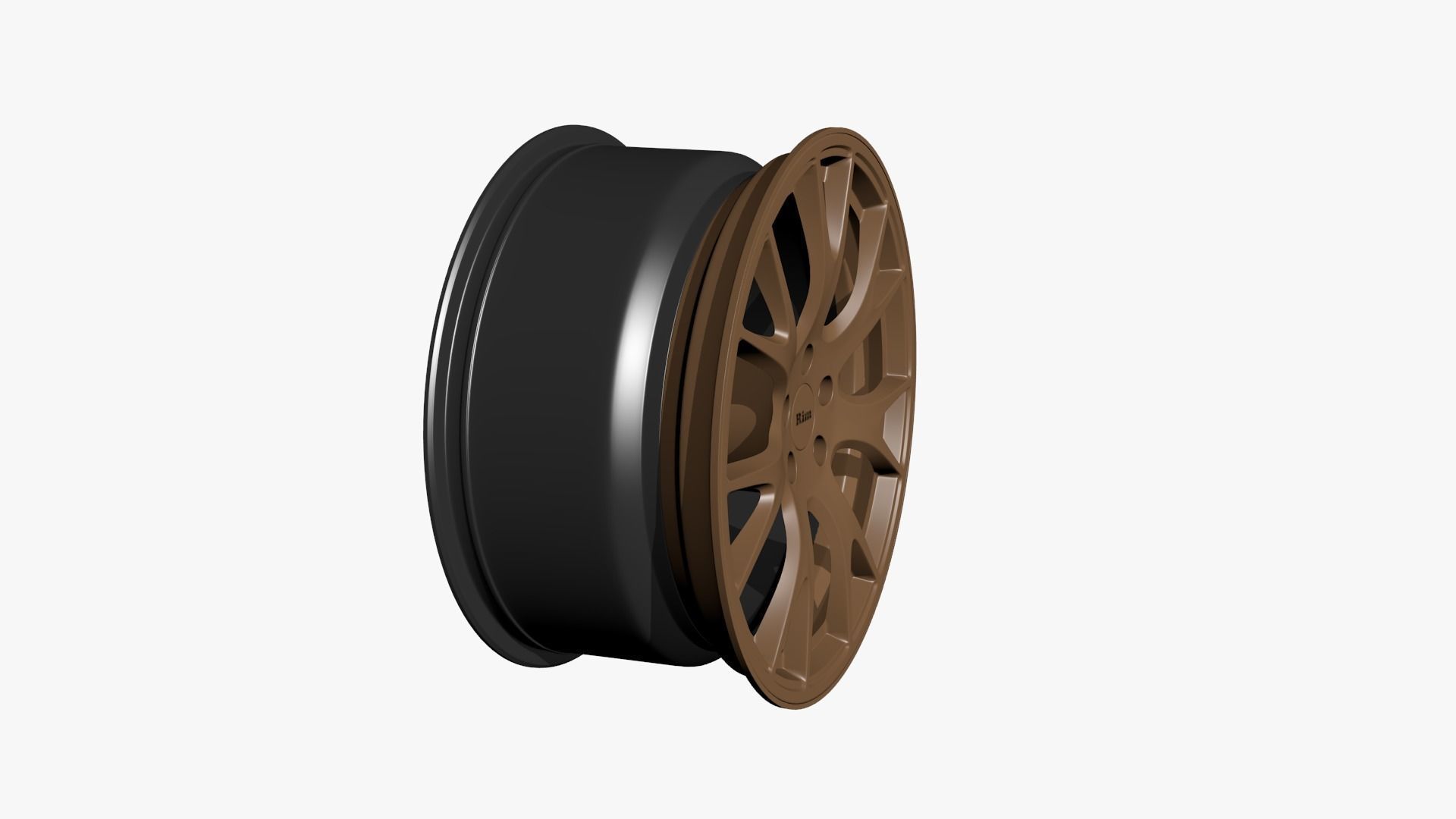 Rims Model wheel 3D model_29