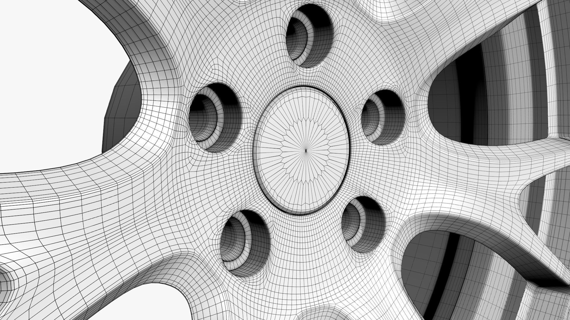 Rims Model wheel 3D model_40