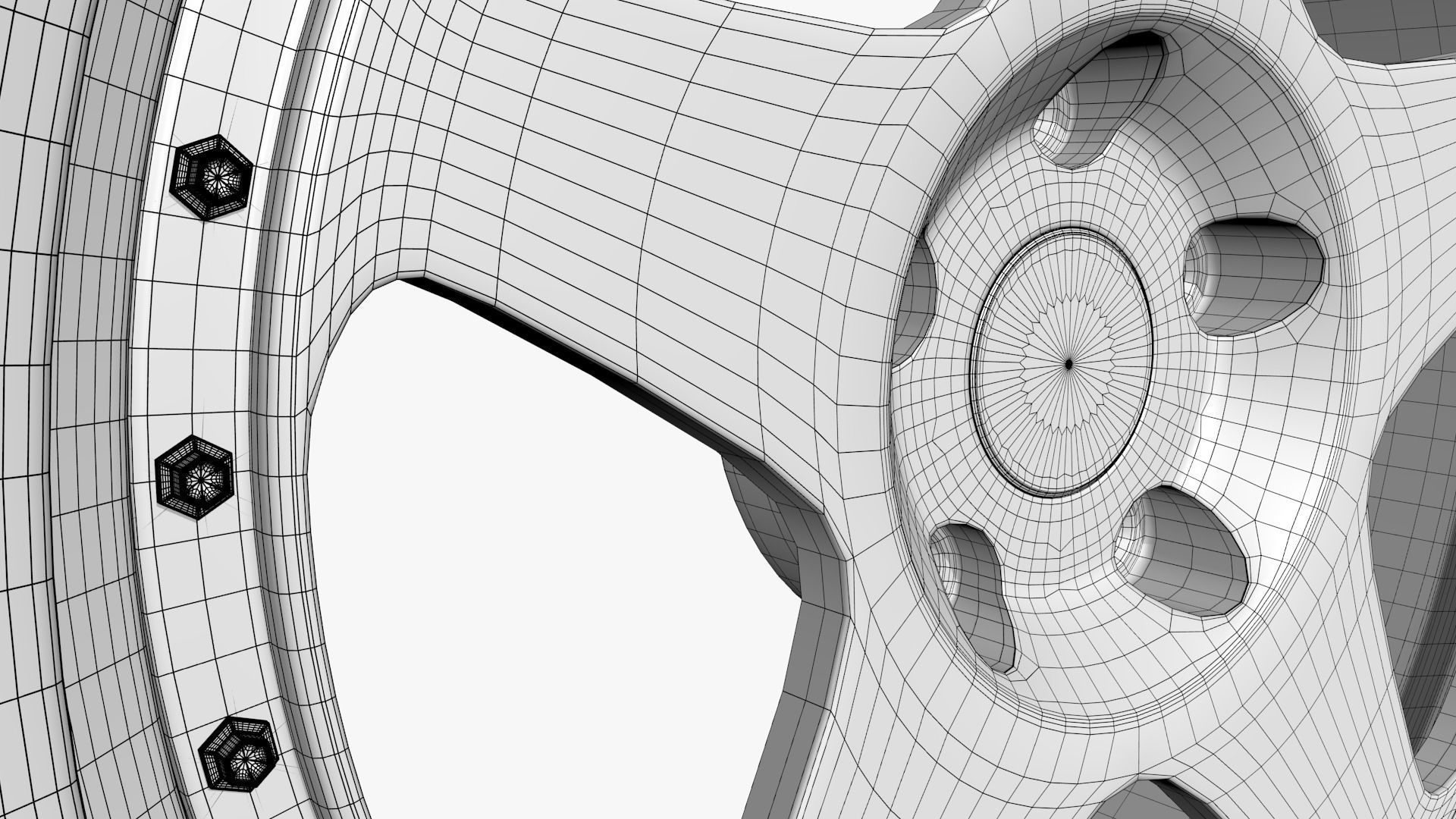 Rims Model wheel 3D model_27