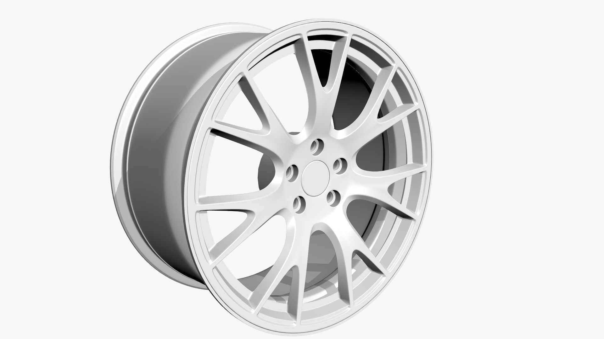 Rims Model wheel 3D model_33