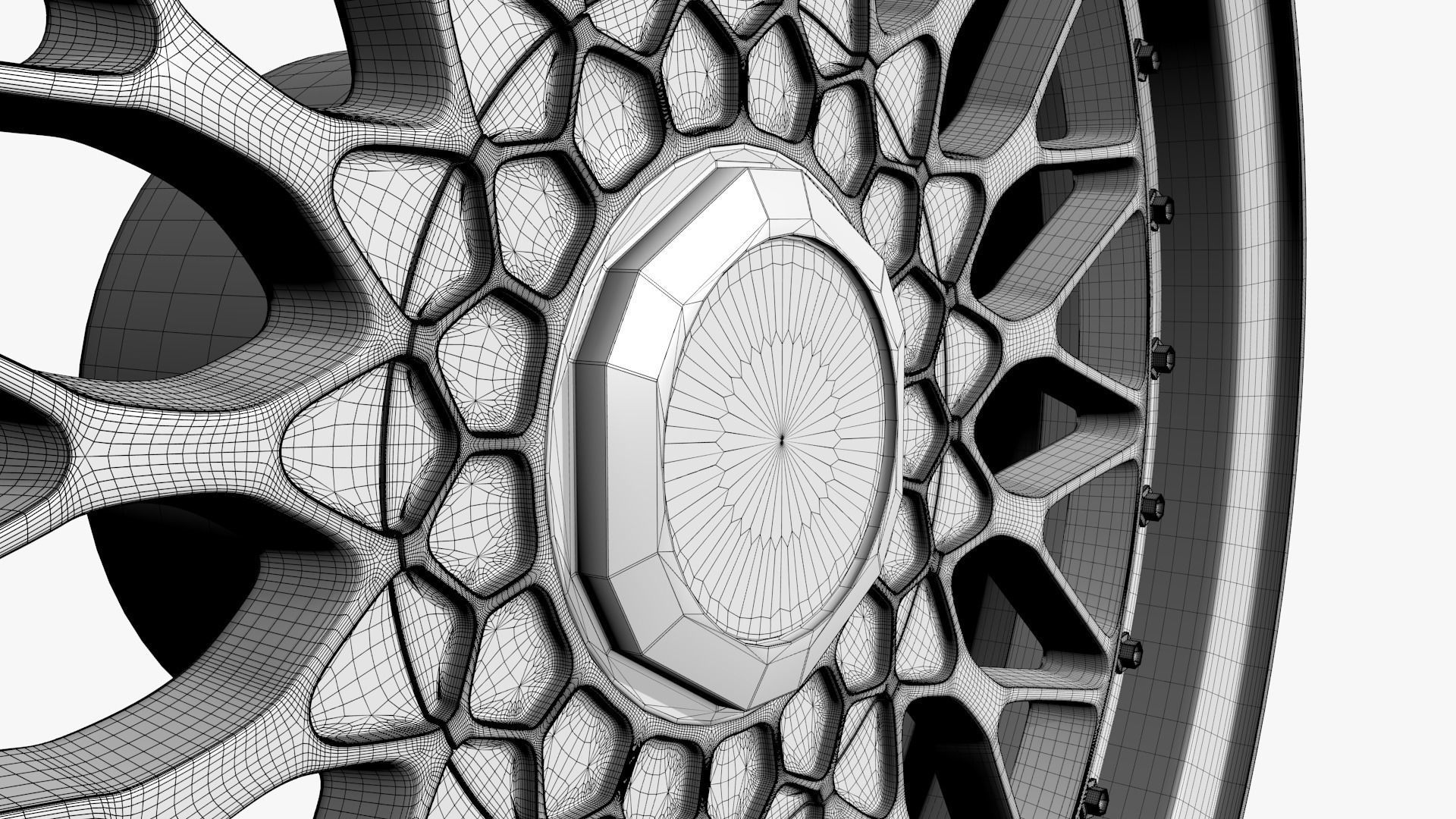 Rims Model wheel 3D model_54