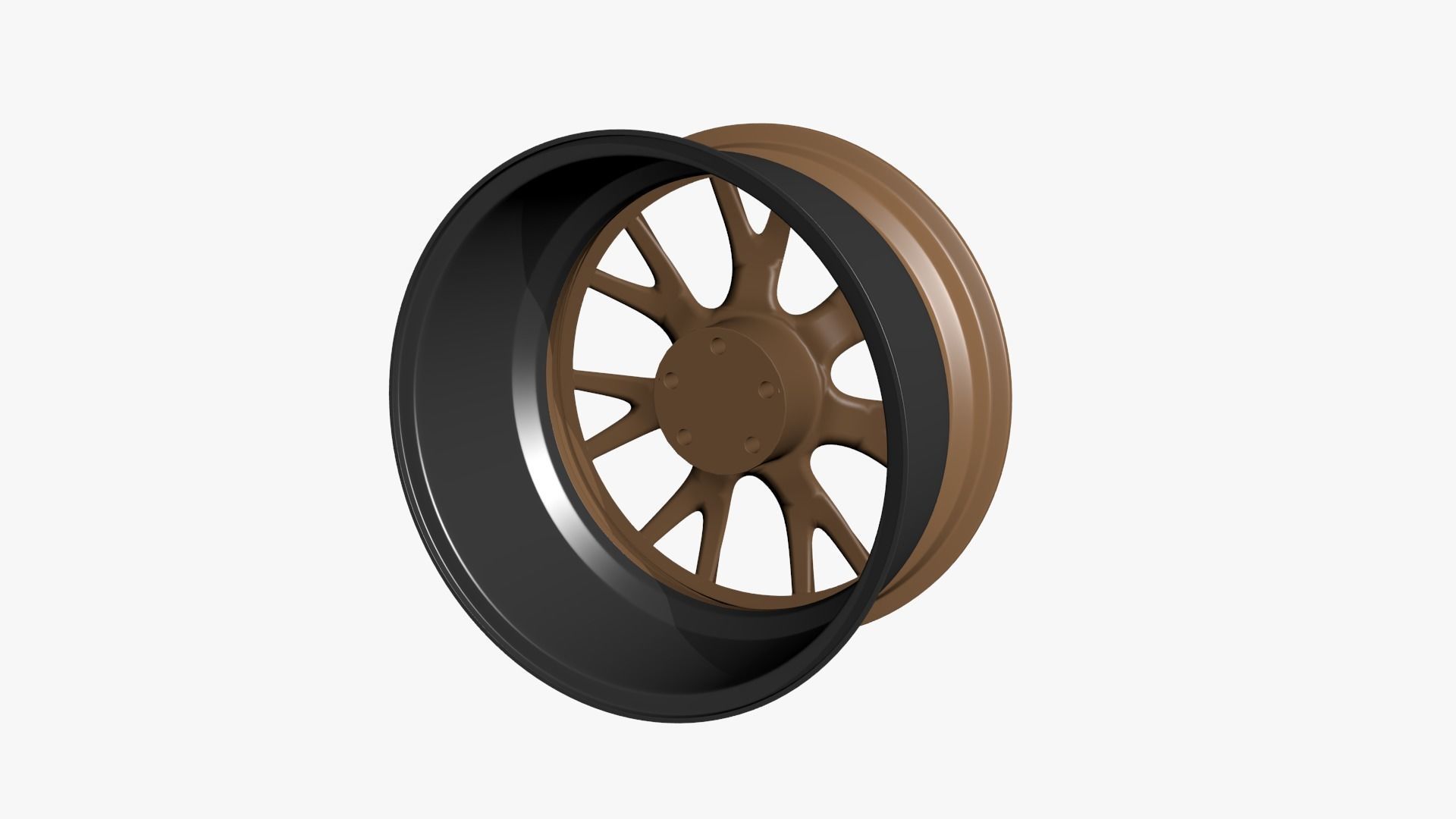 Rims Model wheel 3D model_30