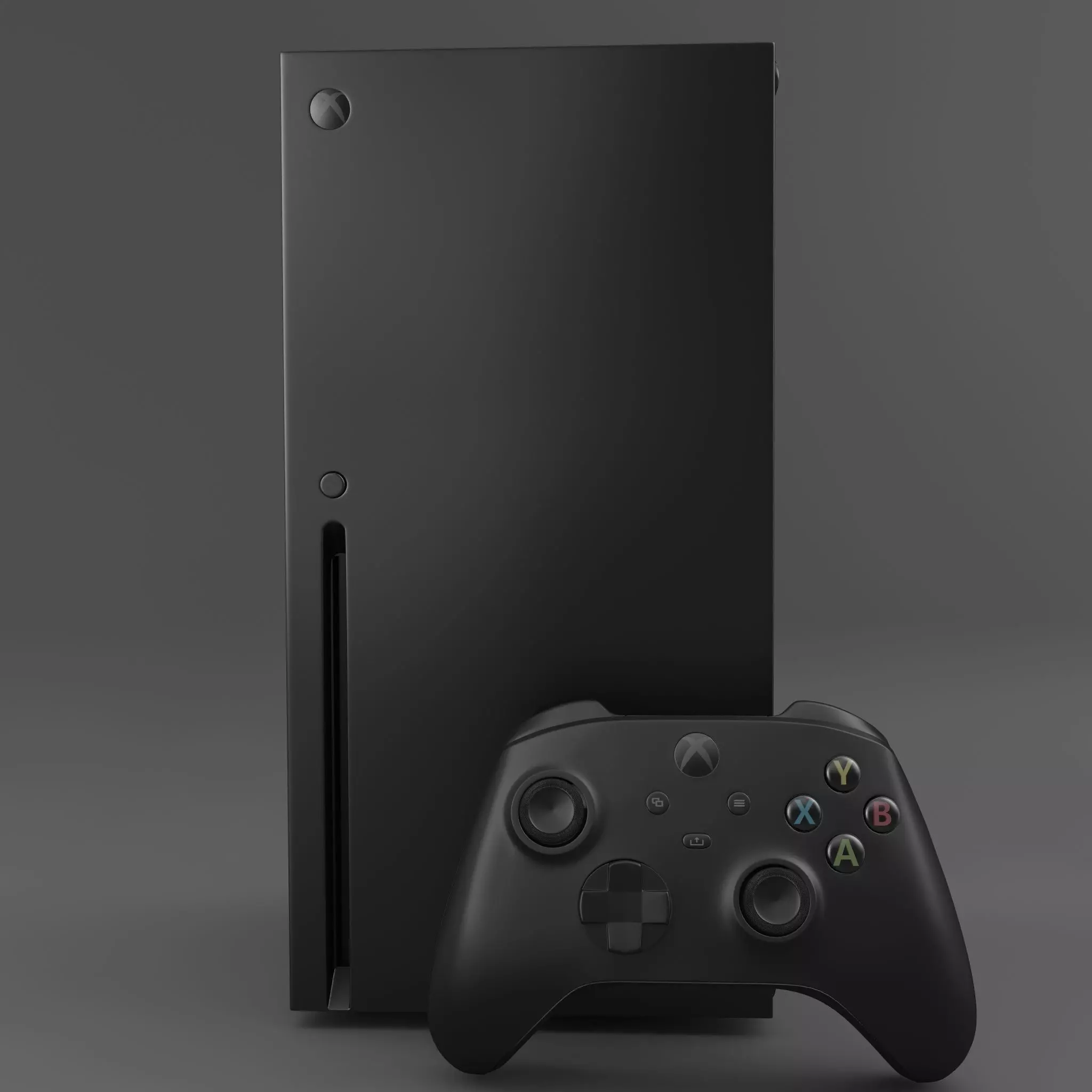 Xbox series X  3D model_0