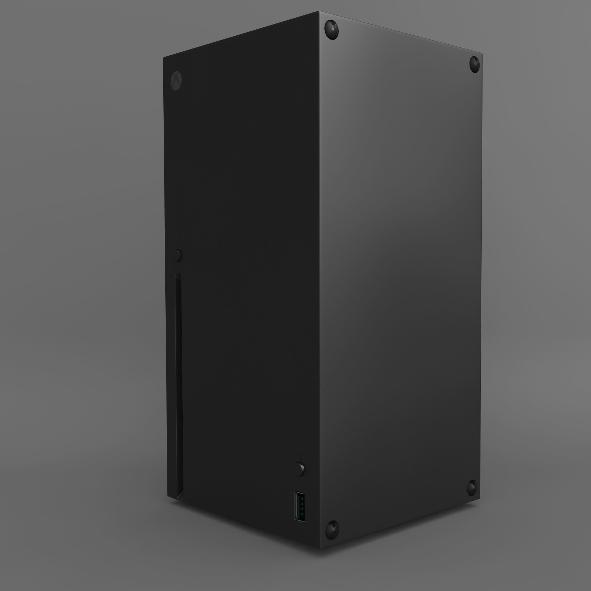 Xbox series X  3D model_11