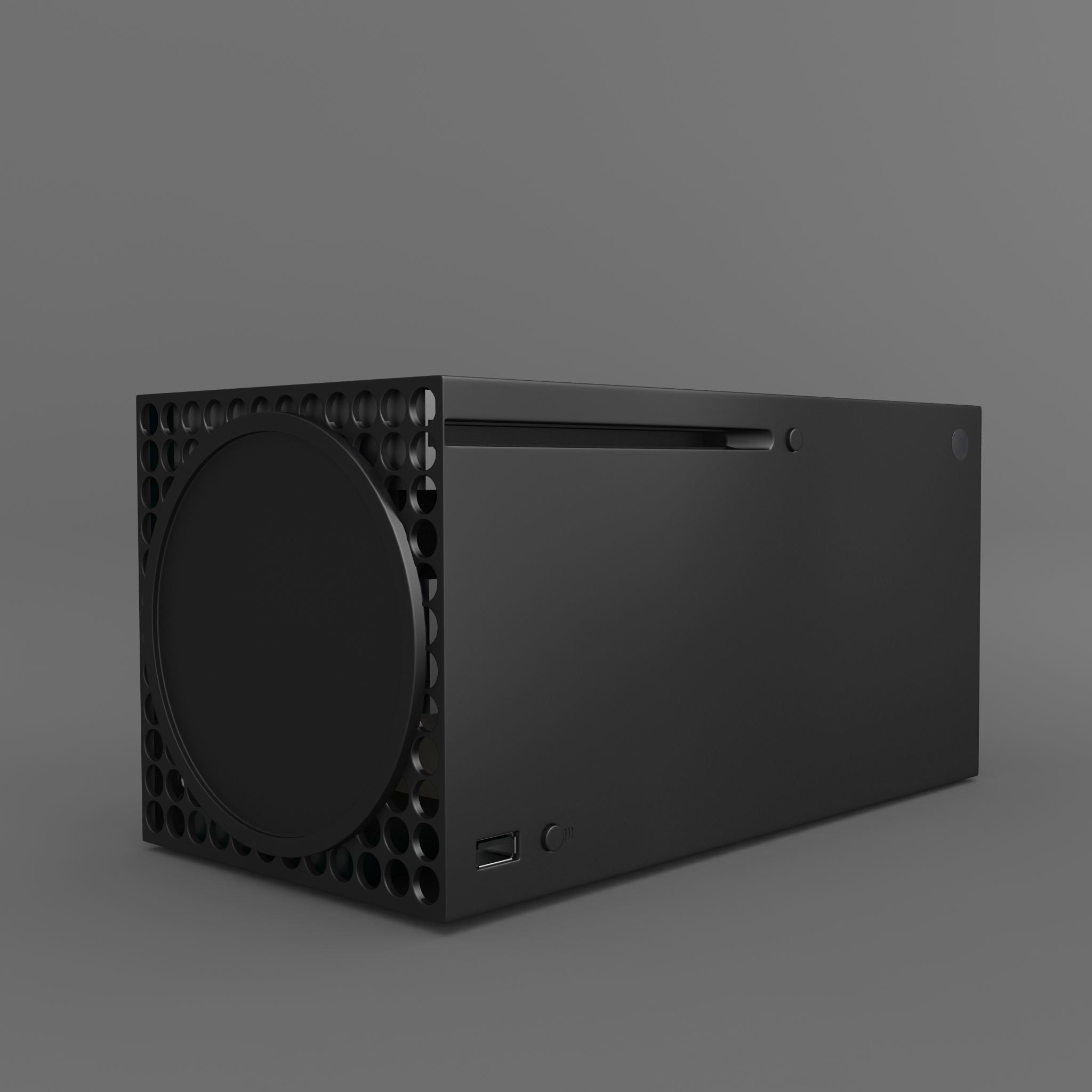 Xbox series X  3D model_13