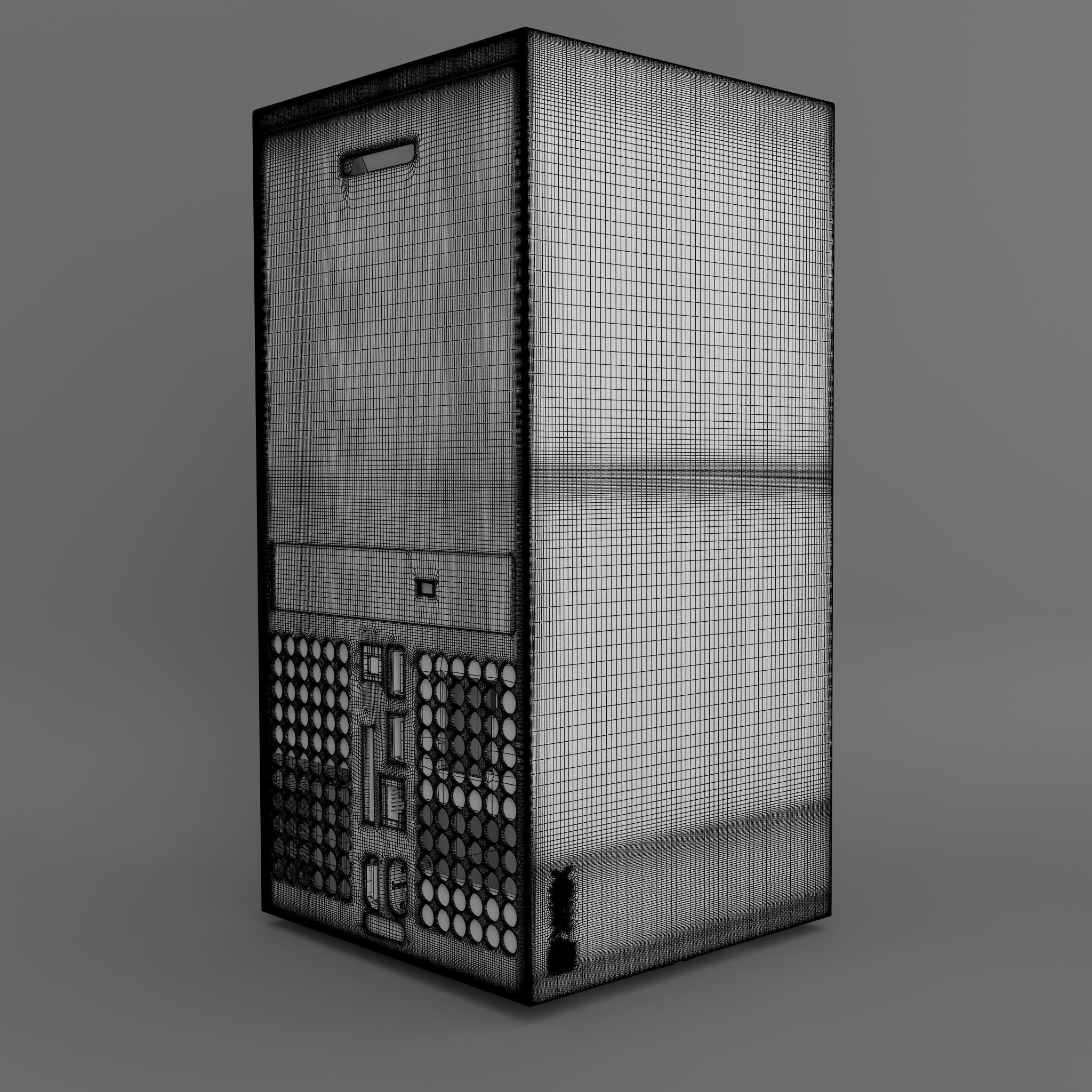 Xbox series X  3D model_25