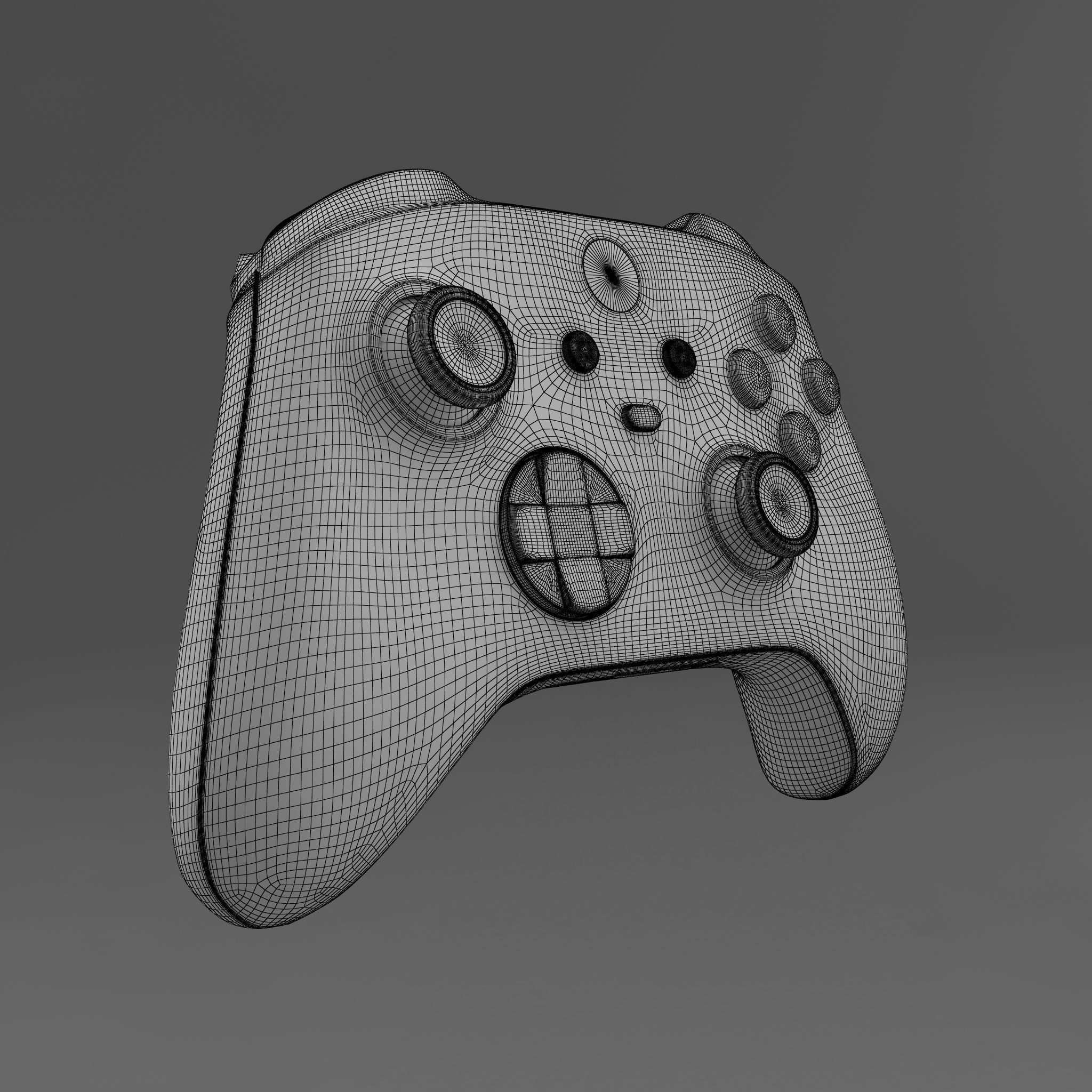 Xbox series X  3D model_34