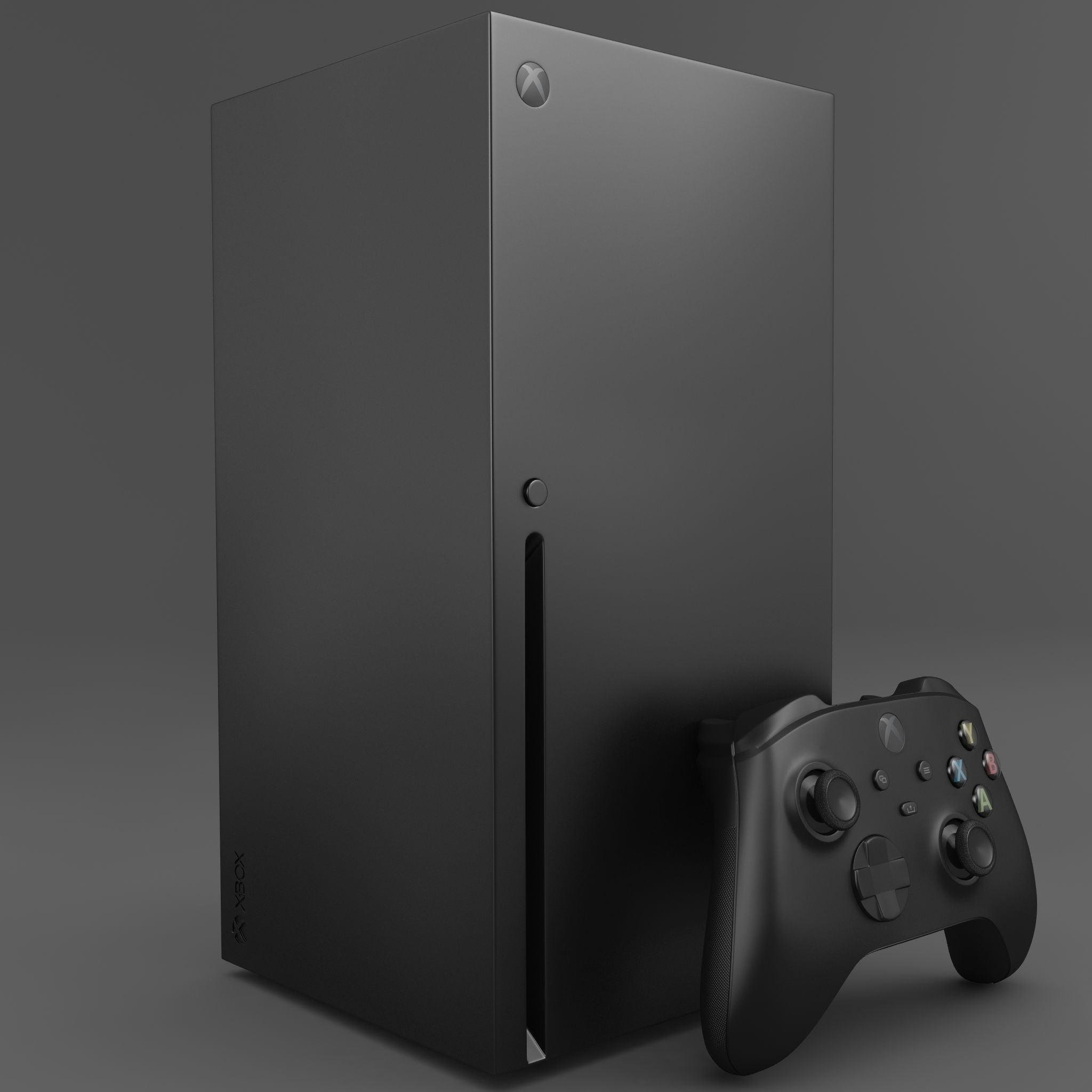 Xbox series X  3D model_1