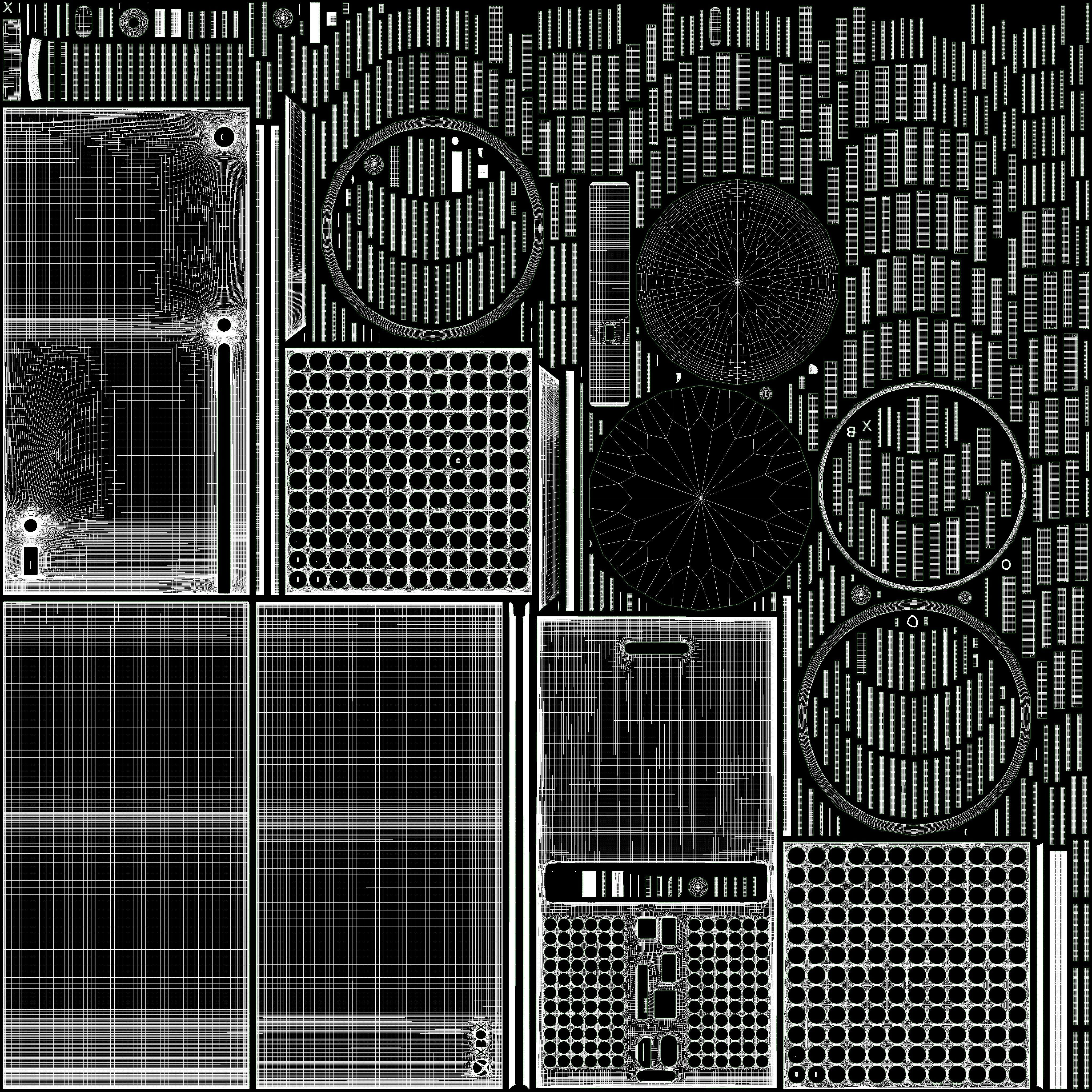 Xbox series X  3D model_37