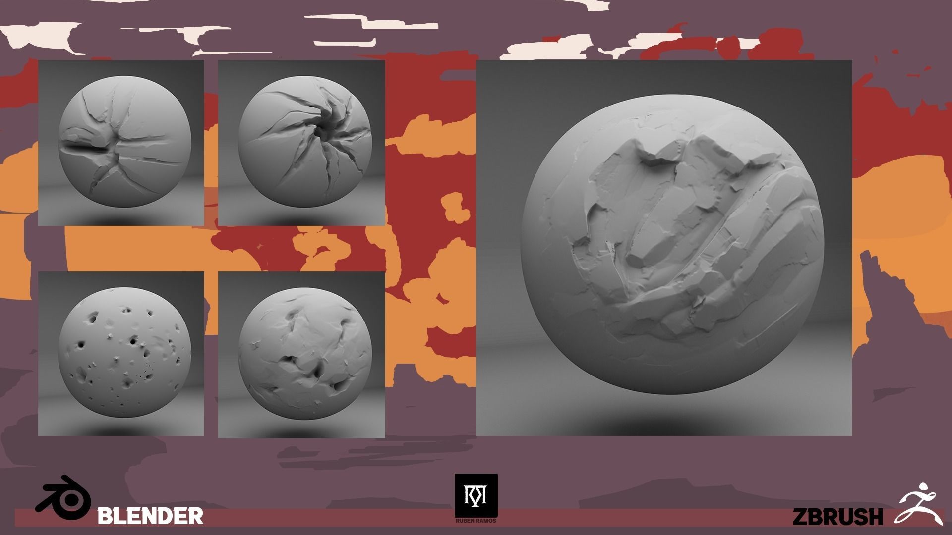 70 Rock Alphas - Blender - Zbrush Texture_9