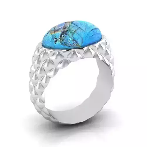 Unique Pillow Shaped Ring