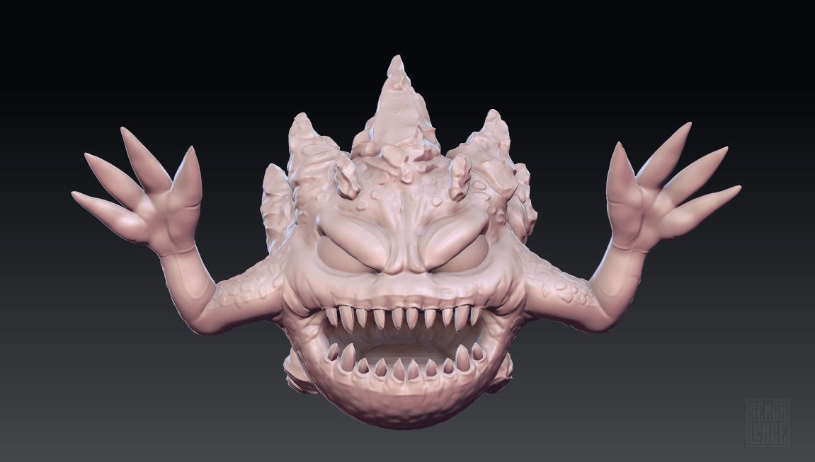 Bomb - Final Fantasy Fan Art 3D Print 3D print model_1