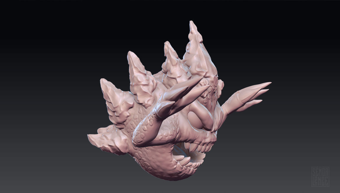 Bomb - Final Fantasy Fan Art 3D Print 3D print model_5