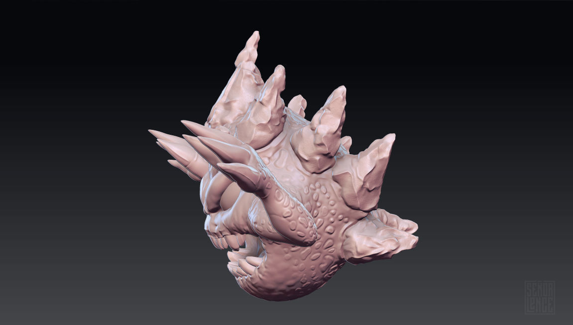 Bomb - Final Fantasy Fan Art 3D Print 3D print model_2