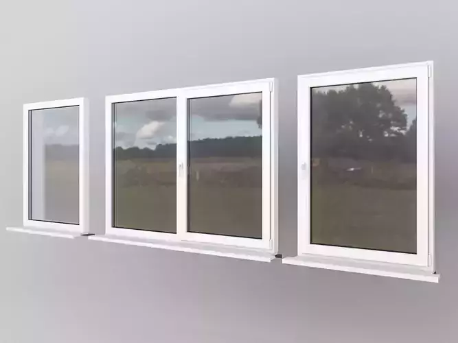 House windows