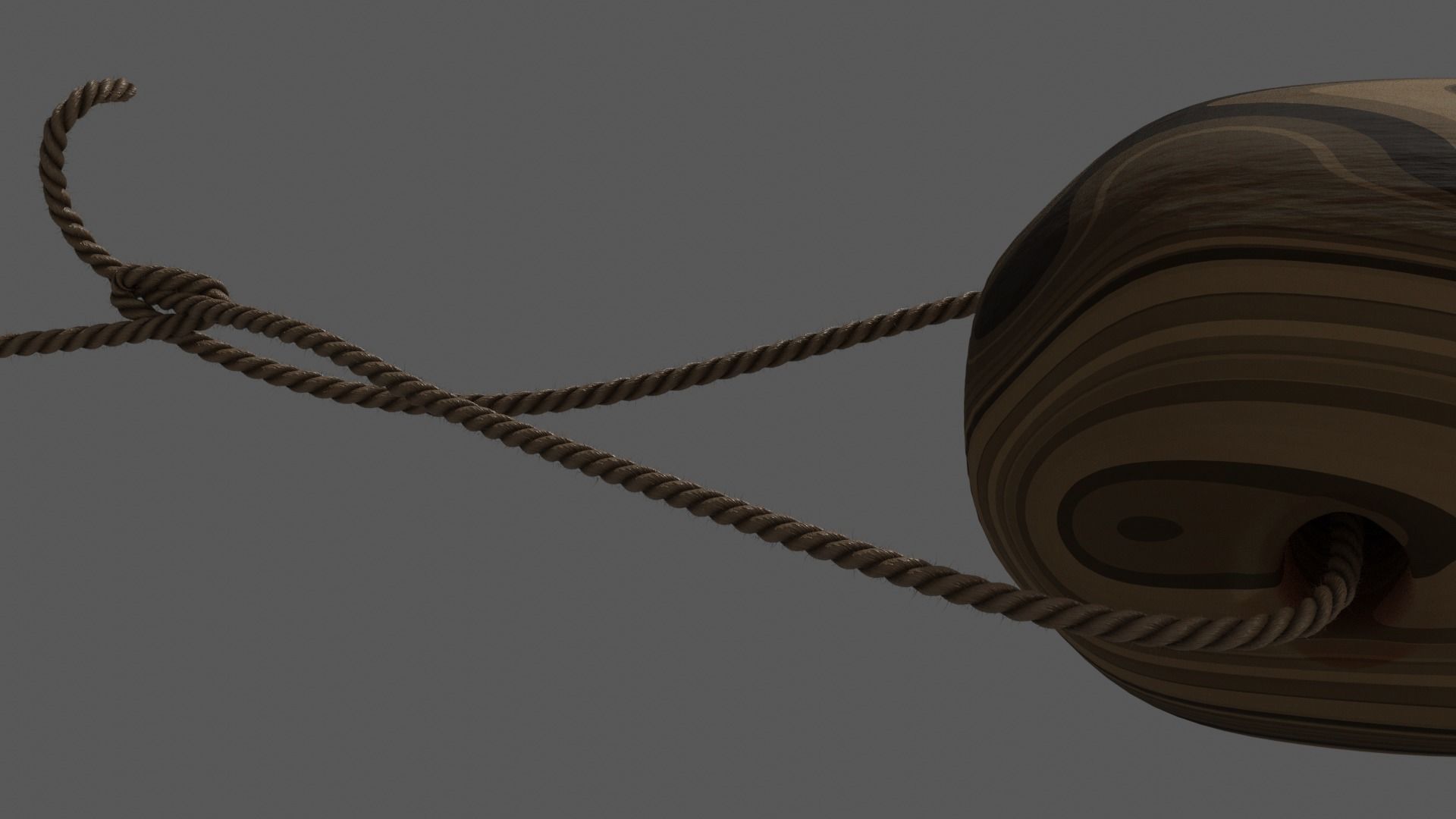 Garden Hand Fork With Adjustable Rust Low-poly 3D model_7