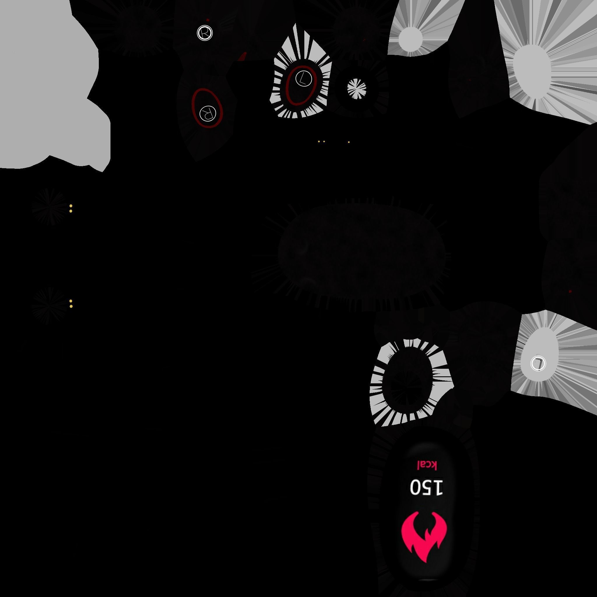 3D SmartWatch xiaomi smart watch 3D model_6